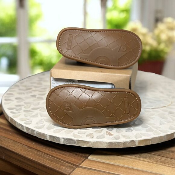 Old Soles Star Tot Navy Leather Baby Sandals EU 22 US 6 Infant Toddler Shoes NIB - Picture 13 of 15